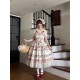 Yolanda Cranberry And Four-Leaf Clover Cardigan Skirt JSK and OP(Reservation/3 Colours/Full Payment Without Shipping)